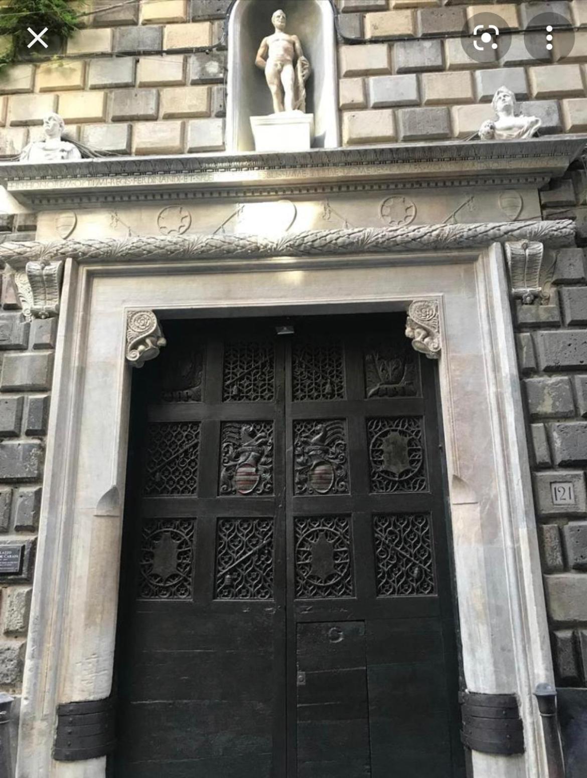 Palazzo Carafa Santangelo Panzió Nápoly Kültér fotó